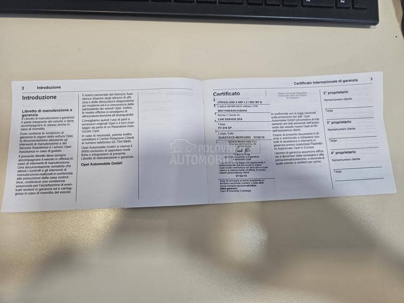 Opel Crossland X  1.2 T Bi-colore