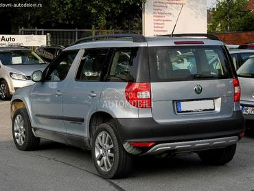 Škoda Yeti -  kompletan auto u delovima