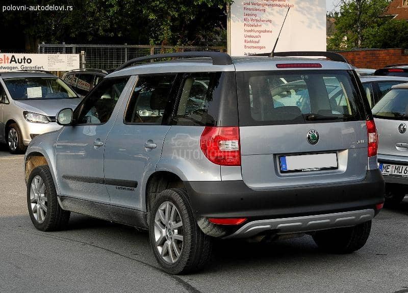 Škoda Yeti -  kompletan auto u delovima