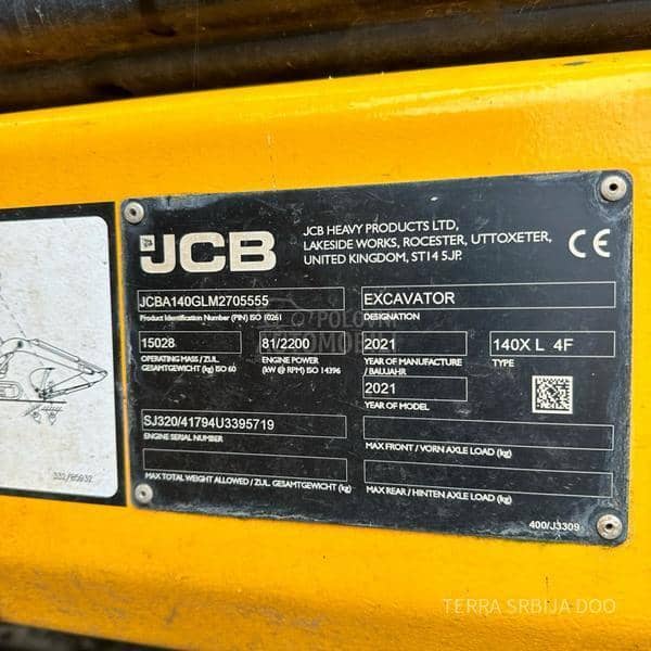 JCB 140X LC