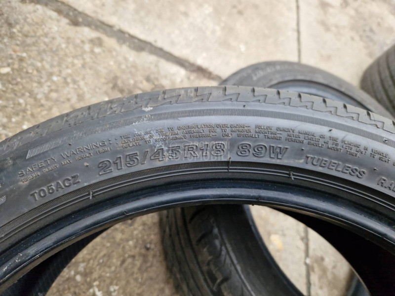 Bridgestone 215/45 R18 Letnja