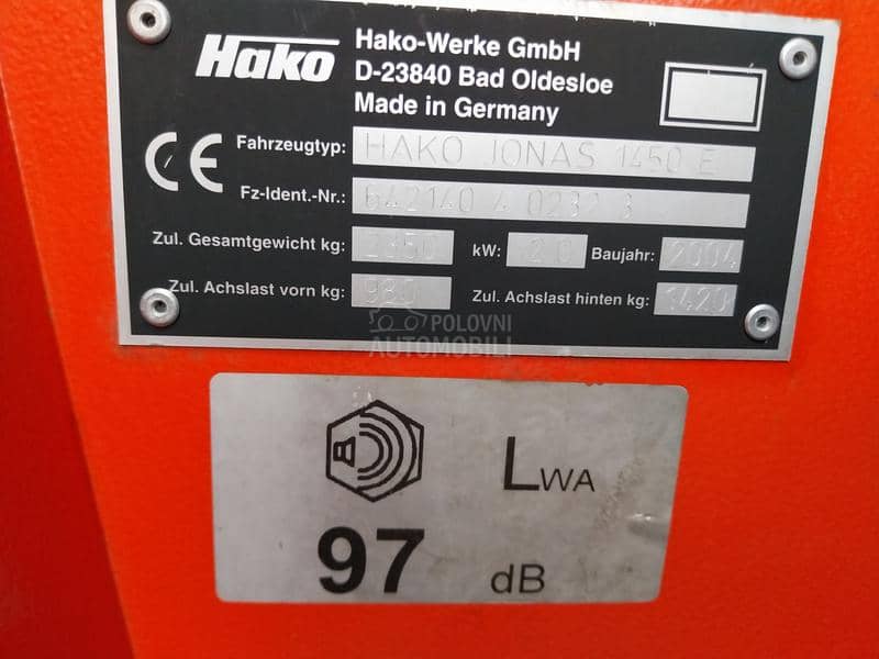 Hako HAKO JONAS 1450