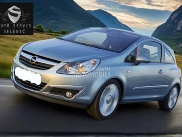 Delovi za Opel Corsa D od 2007. do 2010. god.