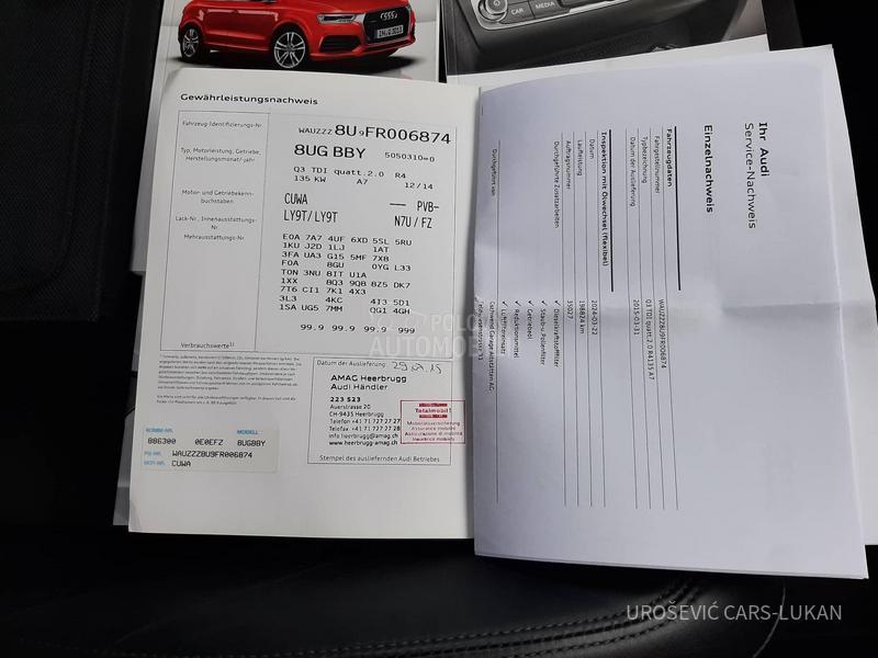 Audi Q3 2.0 TDI Led 4x4 CH