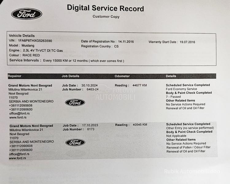 Ford Mustang 2.3 EcoBoost