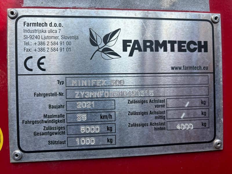 Farmtech Minifex 500