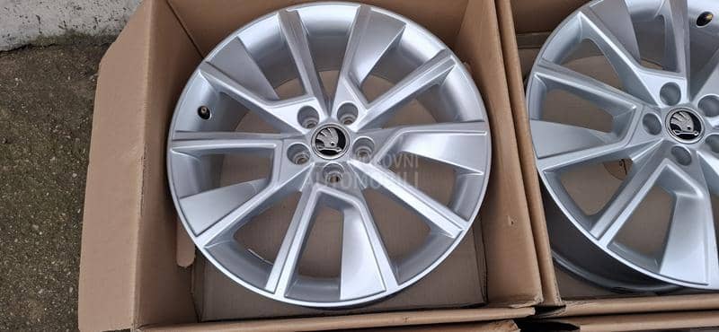 Aluminijumske felne Skoda kamig orginal 17" 5 x 100