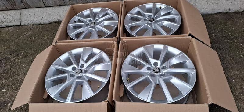 Aluminijumske felne Skoda kamig orginal 17" 5 x 100