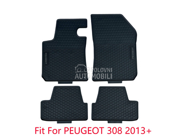 Patosnice PVC Gumene za Peugeot 308 od 2013. do 2021. god.