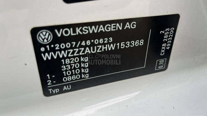 Volkswagen Golf 7 1.6 TDI  NA-VI