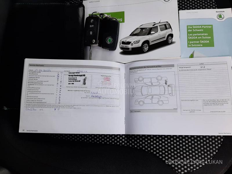 Škoda Yeti 2.0TDI  DSG 4x4 CH