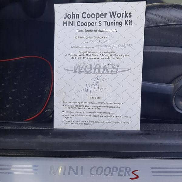 MINI Cooper S John Cooper Work