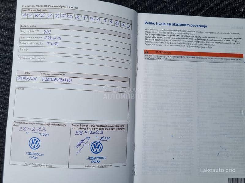 Volkswagen Golf 8 1.0 TSI LIFE