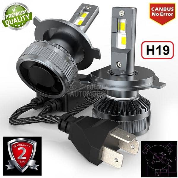 LED SIJALICE H19 CANBUS