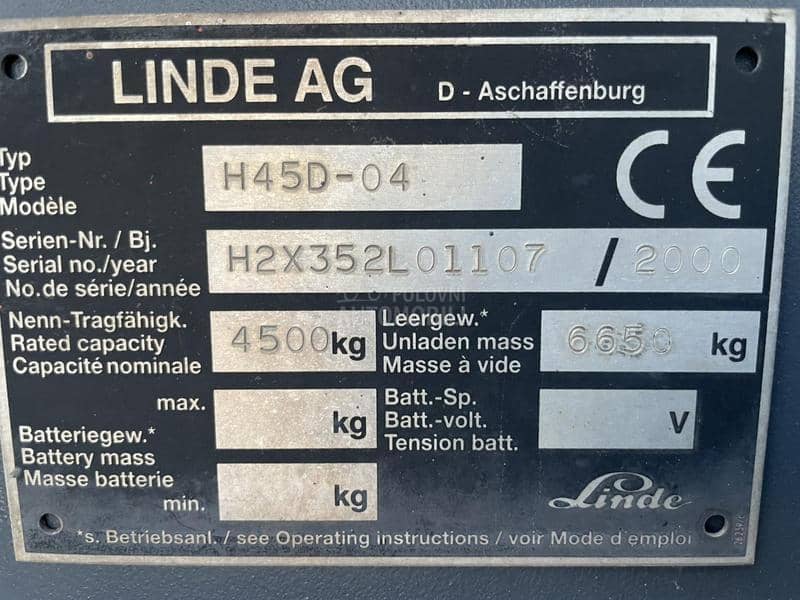 Linde H 45