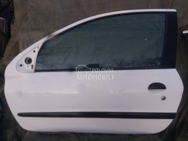 leva vrata bela za Peugeot 206 od 2000. do 2007. god.