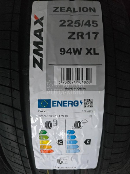 Zmax 225/45 R17 Letnja