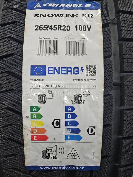 Triangle 265/45 R20 Zimska