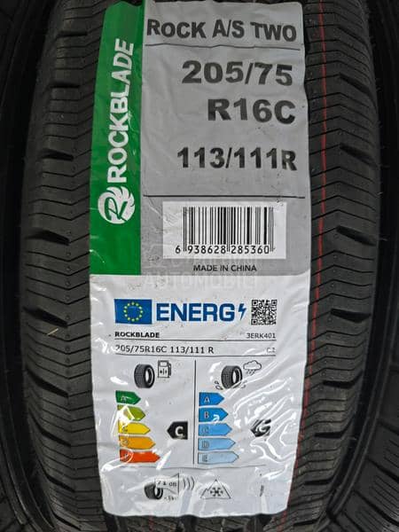 ROCKBLADE 205/75 R16 Sve sezone