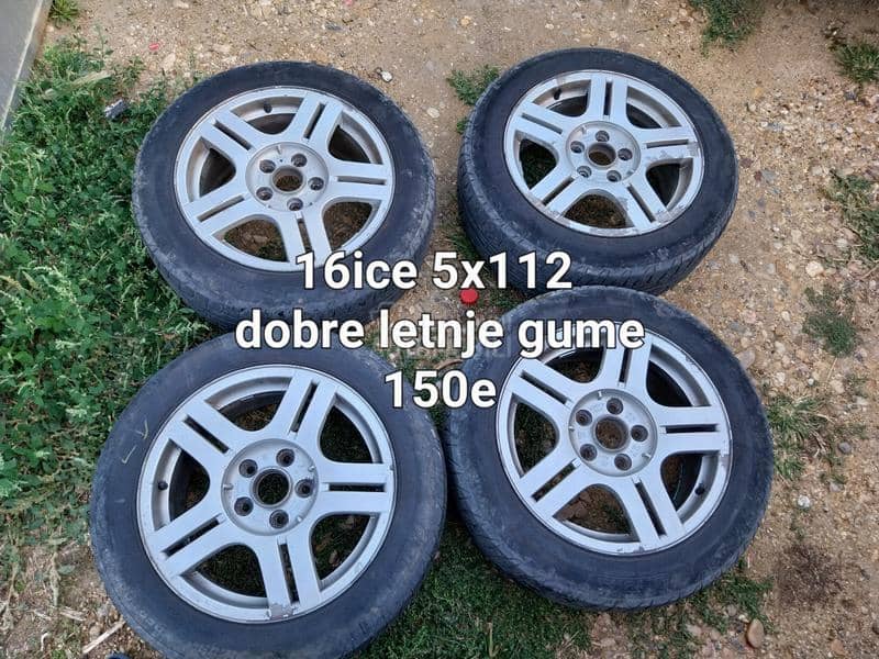 Aluminijumske felne više seta u ponudi 16" 5 x 112