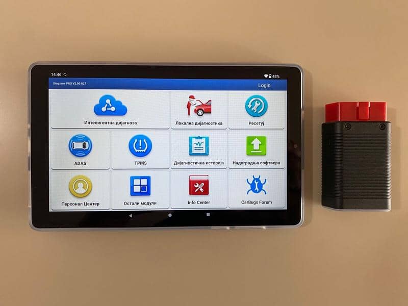 LAUNCH DIJAGNOSTIKA GOLO PRO 4.0 FULL VERZIJA I TABLET NOVO