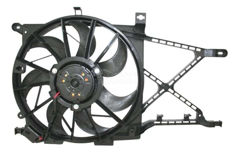 Ventilator motora visko