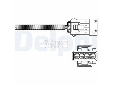 Lambda sonda za Peugeot 206 od 2007. do 2008. god.