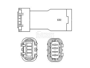 Lambda sonda Magnetti Marelli za Renault C3 od 2009. do 2013. god.