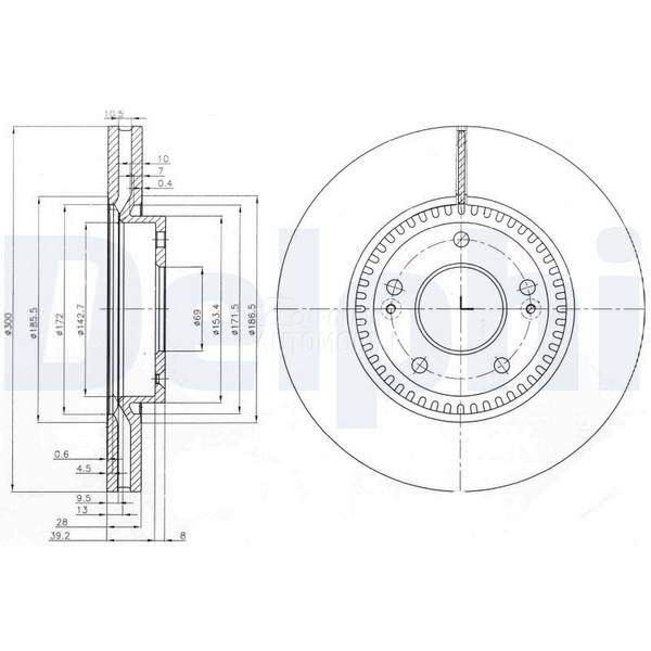 Kocioni disk DELPHI
