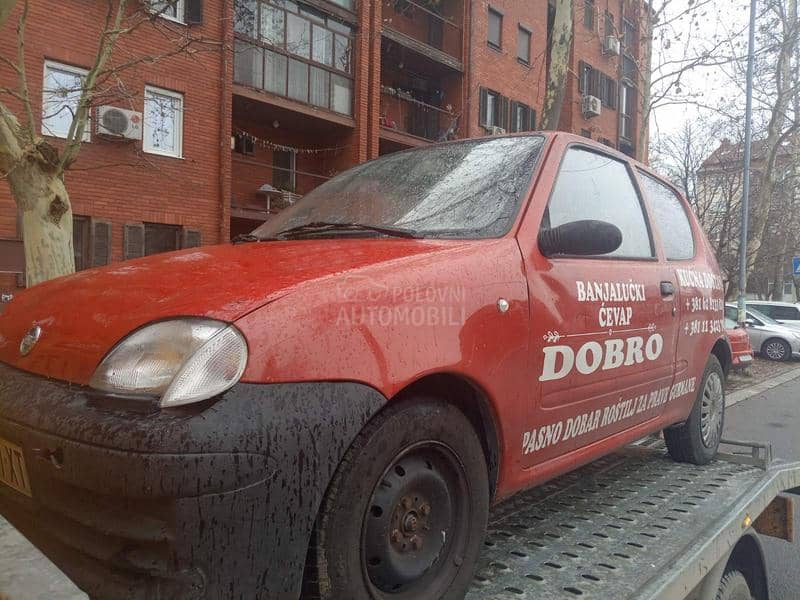 Fiat Seicento 2002. god. -  kompletan auto u delovima