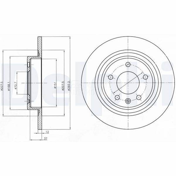 Kocioni disk DELPHI