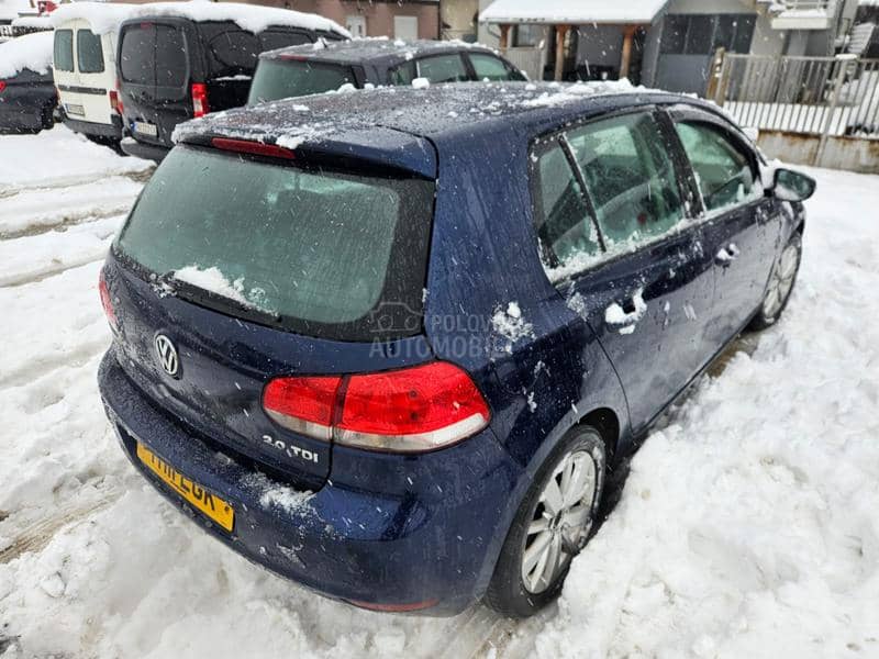 Delovi za Volkswagen Golf 6 2.0TDI 2010. god.