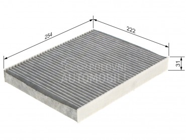 Filter kabine Bosch za Seat Arona od 2017. do 2020. god.