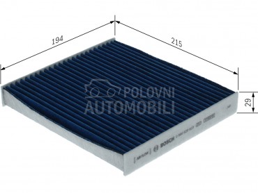 Filter kabine Bosch za Lexus LS od 2006. do 2012. god.
