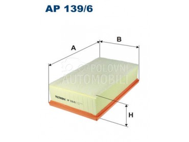 Filter vazduha za Seat Tarraco od 2018. do 2021. god.