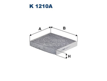 Filter kabine za Lexus LS od 2006. do 2012. god.