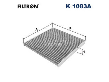 Filter kabine za Toyota Yaris od 1999. do 2005. god.