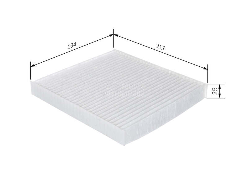 Filter kabine Bosch