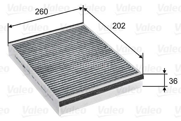 Filter kabine VALEO