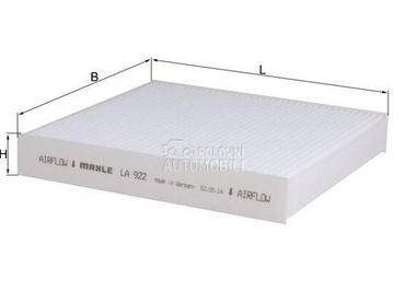 Filter kabine za Fiat 500e za 2020. god.