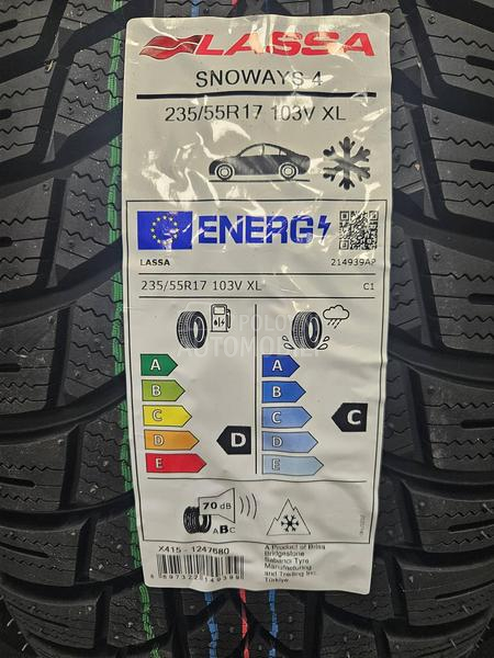 Lassa 235/55 R17 Zimska