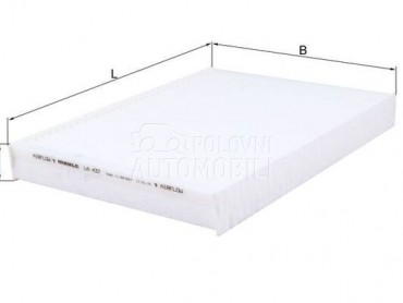 Filter kabine KNECHT za Renault C6 od 2005. do 2012. god.