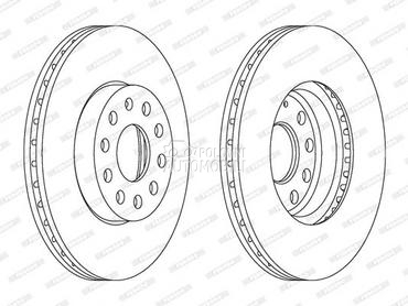 Kočioni disk za Volkswagen Nova Buba od 2011. do 2019. god.