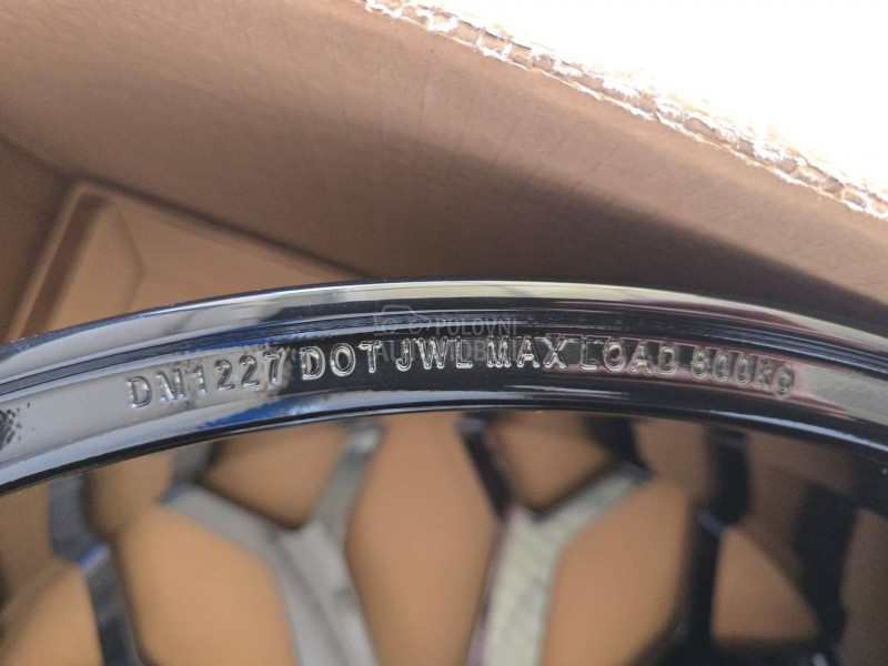 Aluminijumske felne urus original 22" 5 x 130