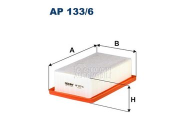 Filter vazduha za Smart ForTwo od 2015. do 2017. god.