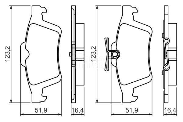 Kocione plocice BOSCH