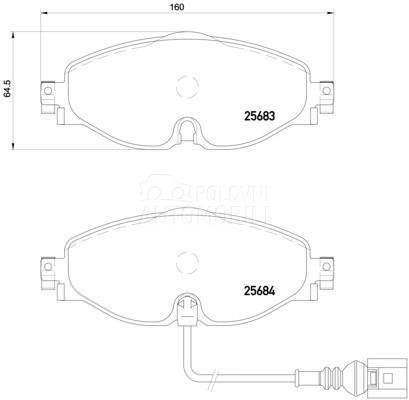Kocione plocice BREMBO