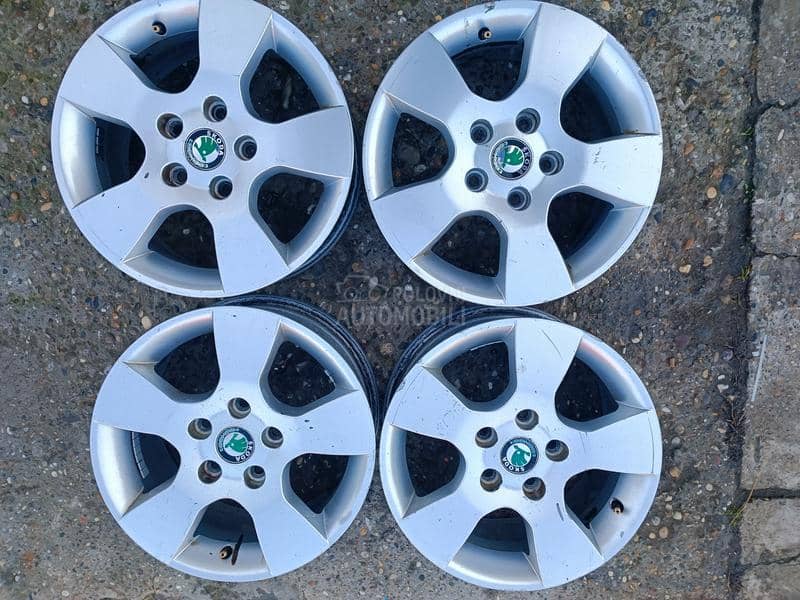 Aluminijumske felne ŠKODA I VW 15" 5 x 112