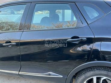 Vrata zadnja leva crna TEGNE za Renault Captur od 2013. do 2019. god.