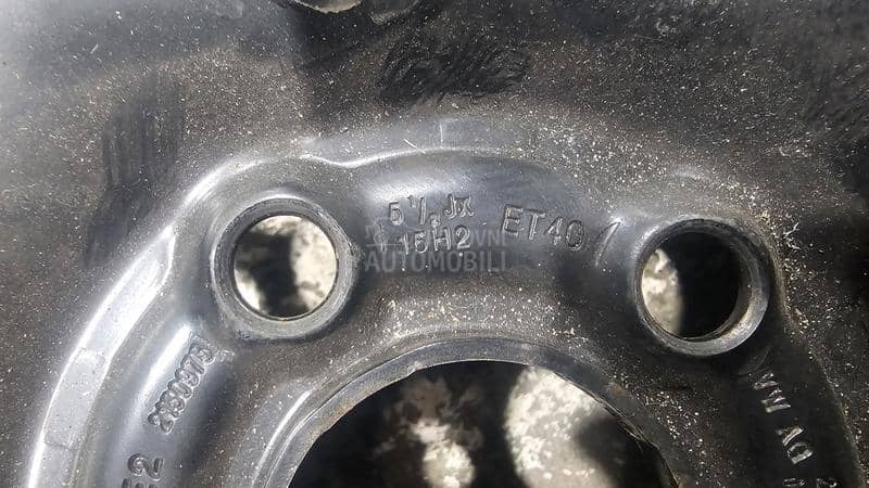 Čelične felne  15" 5 x 100
